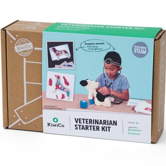 KiwiCo Kiwi Crate Science Kit Veterinarian Doctor's set X-ray lightbox Anatomy M - Picture 11 of 16